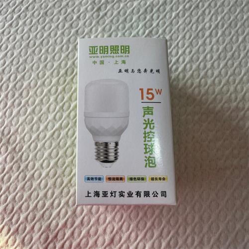 亚明照明声光控球泡15W