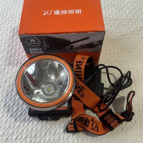 康帅大功率锂电池头灯200W