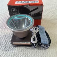 康帅照明激光炮铝头三锂电头灯200W