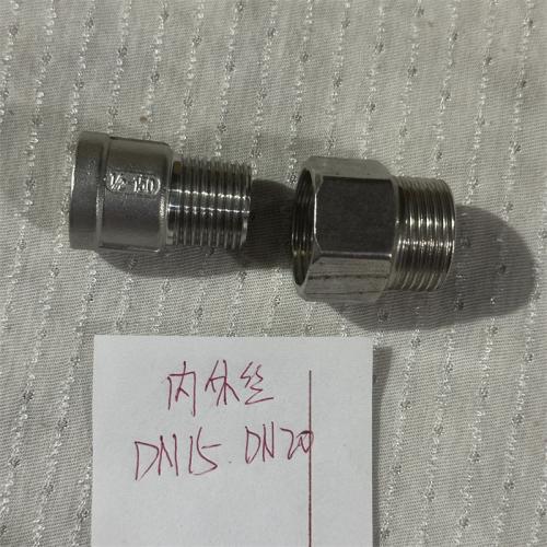 304不锈钢管件 内外丝