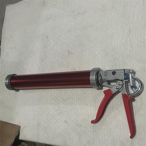 压胶枪红柄酒红色管