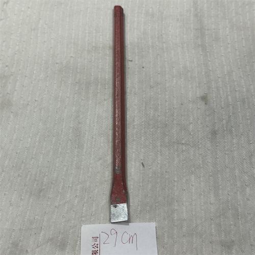 红色扁头石工凿29cm