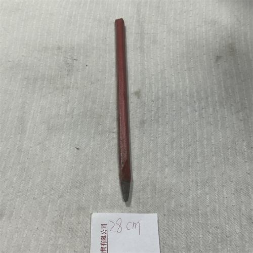 红色六角石工凿28cm