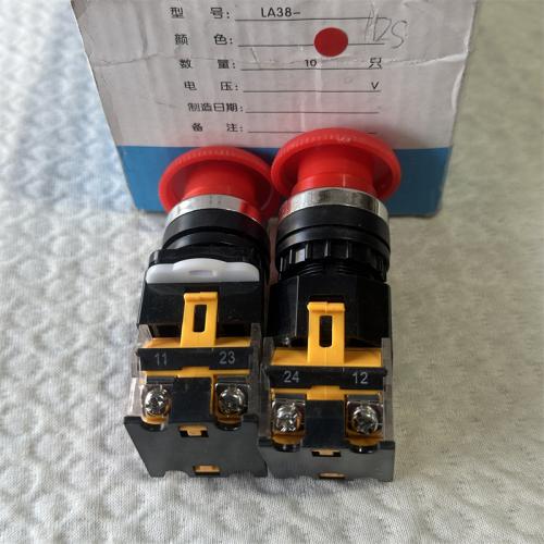 急停按钮开关LA38 红