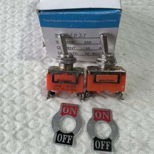 钮子开关1021 250V15A