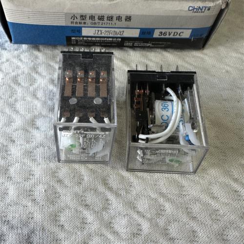 正泰小型电磁继电器JZX-22F D/4Z 36VDC
