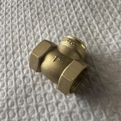 秀辉黄铜卧式止回阀DN15 20 25 32 40 50 65