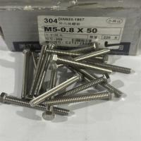 304不锈钢东明外六角5mm型号