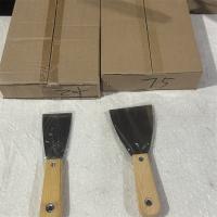 不锈钢木柄油灰刀2寸 3寸 4寸 5寸