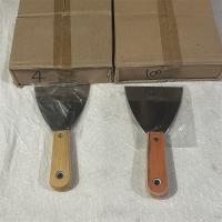 不锈钢木柄油灰刀2寸 3寸 4寸 5寸