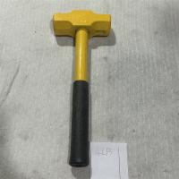 黄色八角锤连体钢管黑柄 4LB