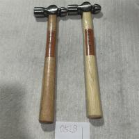 绿林工具木柄圆头锤0.5LB