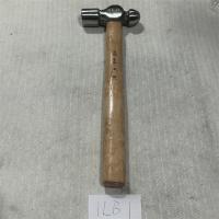 绿林工具木柄圆头锤1LB