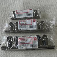 得力圆形铁票夹2#3#4#