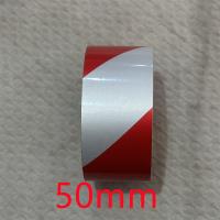 红白斜警示胶带宽度50mm