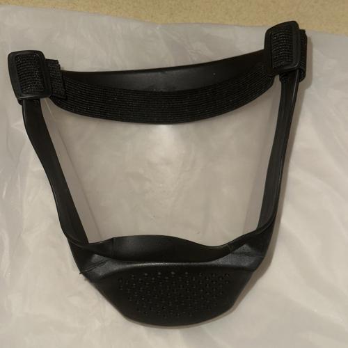 新型防护面具透明