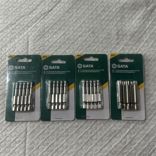 SATA牌6.3mm系列长花型旋具头型号