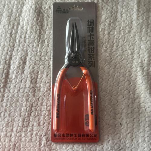 绿林卡簧钳7寸外卡簧