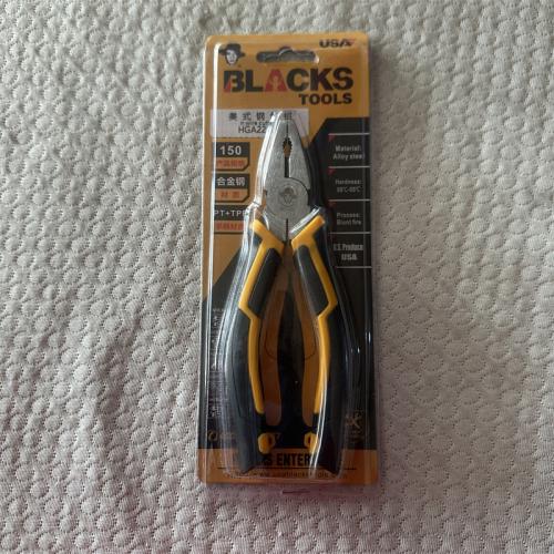 BLACKS牌美式钢丝钳6寸