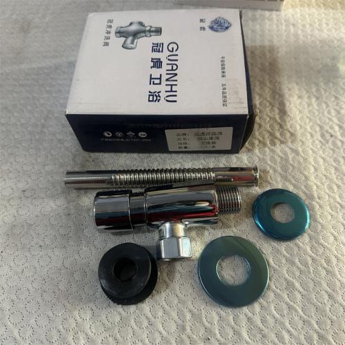 冠虎牌冲洗阀 铜小便阀 中暗装