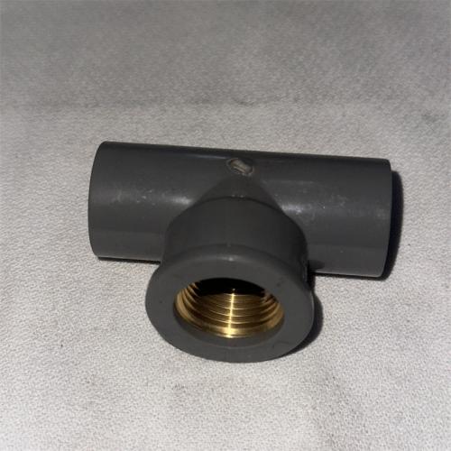 PVC内丝三通入铜型号