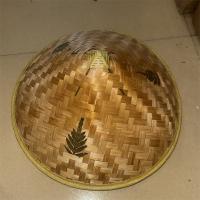 竹编斗笠帽