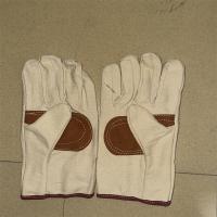 加厚双层电焊帆布手套