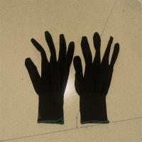 黑色薄款尼龙手套