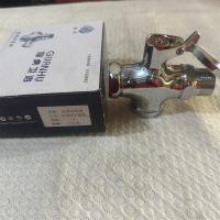 冠虎牌冲洗阀全铜加大脚踏1寸