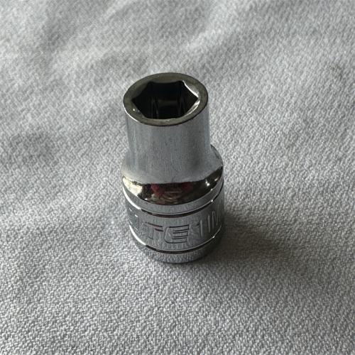 奇特公制1/2铬钒钢六角短套筒型号