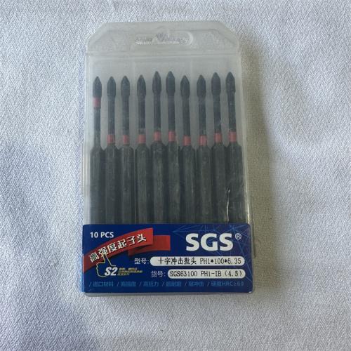 SGS十字冲击批头PH1*100*6.35