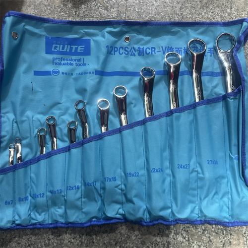 奇特镜面CR-V梅花12PCS套装扳手6*7mm-30*32mm