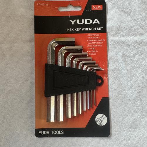 YUDA内六角扳手9件套