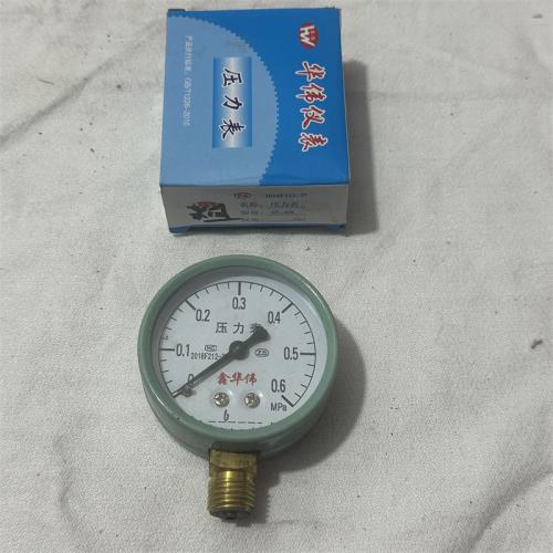 华伟压力罐表0-0.6 粗