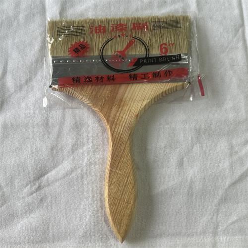 木把毛刷6寸
