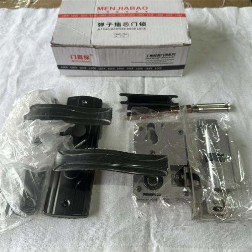 门嘉保弹子插芯门锁小板
