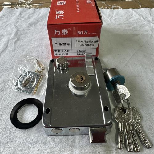 万泰927A5月牙锌头白铬切边无壳左开