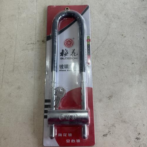 梅花锁玻璃门锁MH800-625