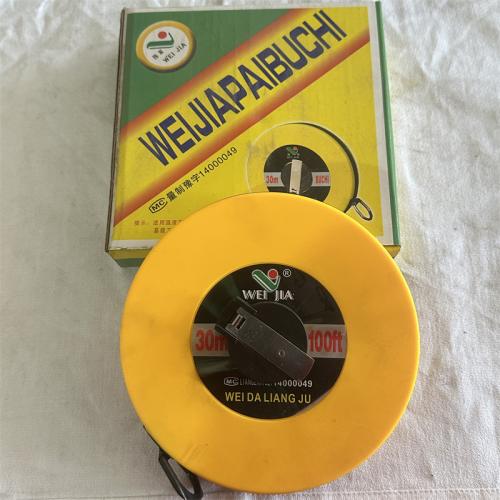 伟家纤维卷尺30m