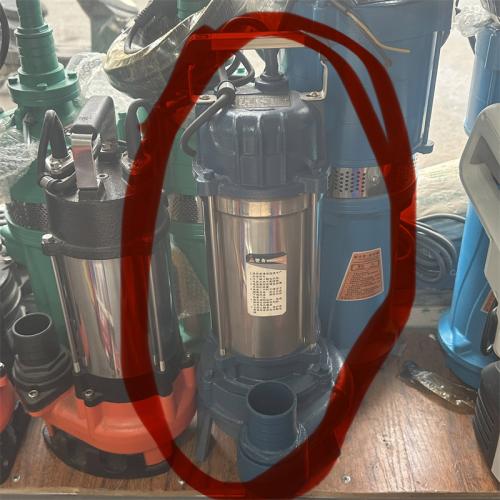 单相不锈钢无堵塞泥浆泵（抽粪泵）220v 1.1kw