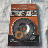 Wood Caiving Disc 牌木雕盘