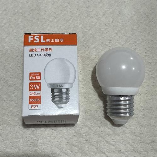 佛山照明LED3W球泡