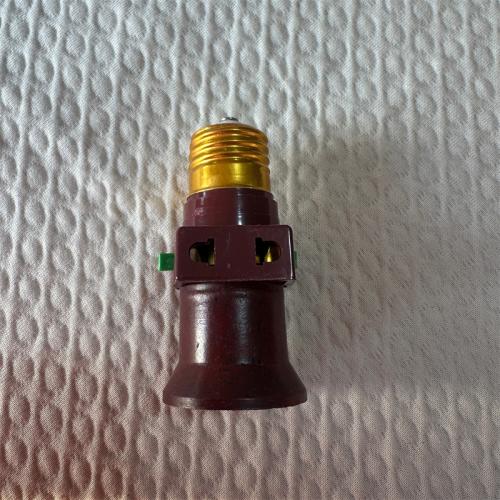 雄鹿单螺口分火灯头3032