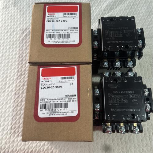 德力西电流接触器CDC10-20A 220V 380V