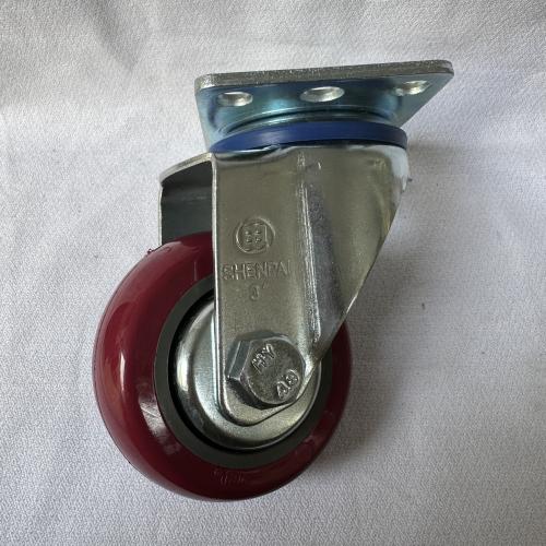 申字牌聚酯轮转向75红