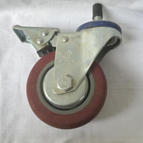 申字牌聚酯轮丝刹100红