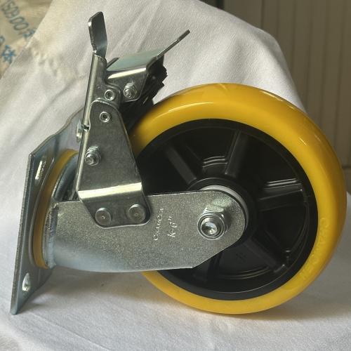 常成牌聚脂轮刹车橙黄150（2K-6寸））