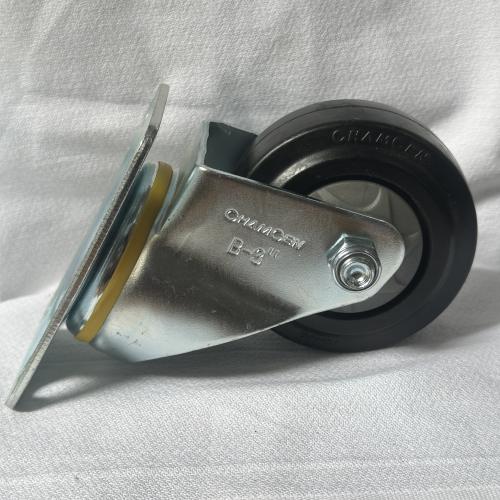 常成牌聚脂轮转向黑轮75（5B-3寸）