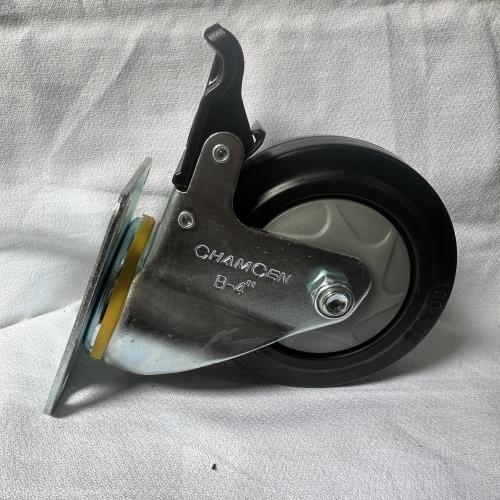 常成牌聚脂轮刹车黑轮100（5B-4寸）