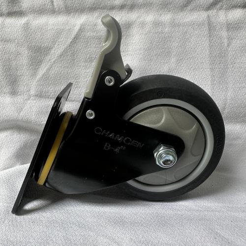 常成牌聚脂轮刹车黑轮100（6B-4寸）